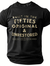 Built In The Fifties Cotton T-Shirt