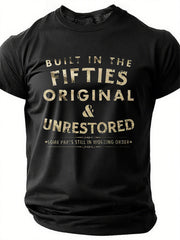 Built In The Fifties Cotton T-Shirt
