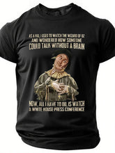 Cotton All I Have To Do Text Letters Casual Loose T-Shirt