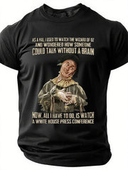 Cotton All I Have To Do Text Letters Casual Loose T-Shirt