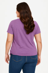 Free Hugs Fashion Letter Print Women Slogan Plus Size T-Shirt