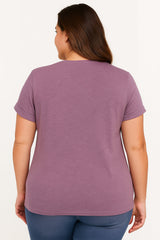 You Think I'm Sarcastic Print Women Slogan Plus Size T-Shirt