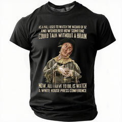 Cotton All I Have To Do Text Letters Casual Loose T-Shirt