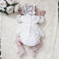 3PCS Lovely Solid Color Baby Set