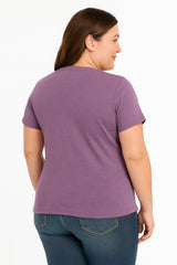 If You See Me Talking To Myself Print Women Slogan Plus Size T-Shirt