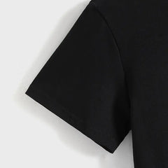 Está tudo bem, estou bem, tudo está bem, camiseta com slogan feminino com estampa de gato