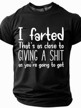 Men's Funny Slang Short Sleeve T shirt