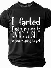 Men's Funny Slang Short Sleeve T shirt