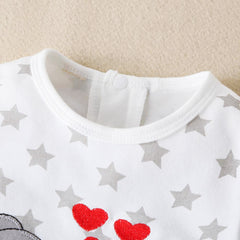 Macacão All Over Star com estampa de elefante