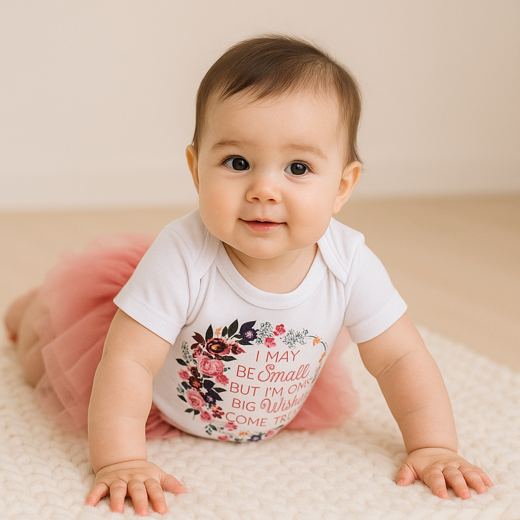 2PCS Baby Ruffled Floral Letter Print Skirt Set