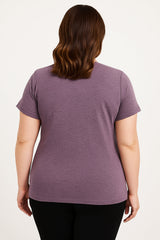 Being A Functional Adult Print Women Slogan V neck Plus Size T-shirt