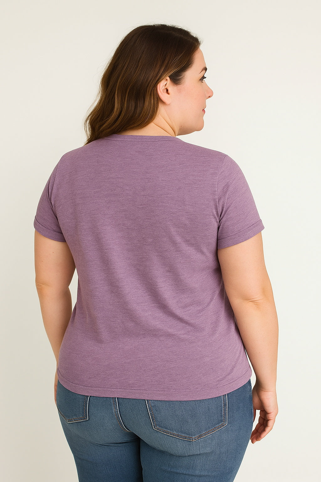 Do You Ever Just Listen To Someone Letter Print Women Slogan Plus Size T Shirt