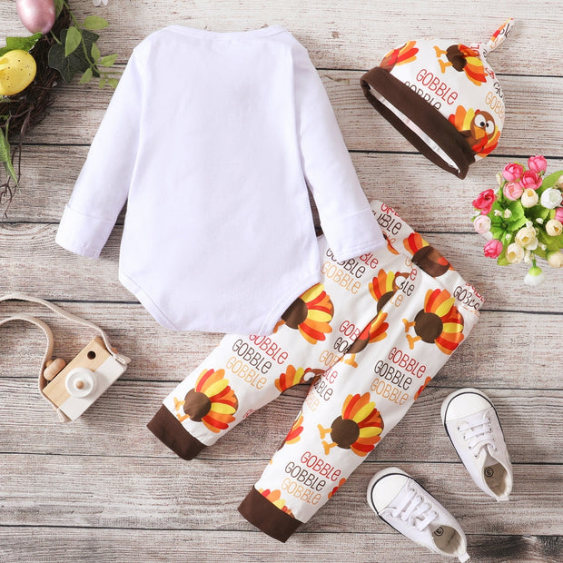 3PCS I'll Just Have The Breast Please Funny Baby Set