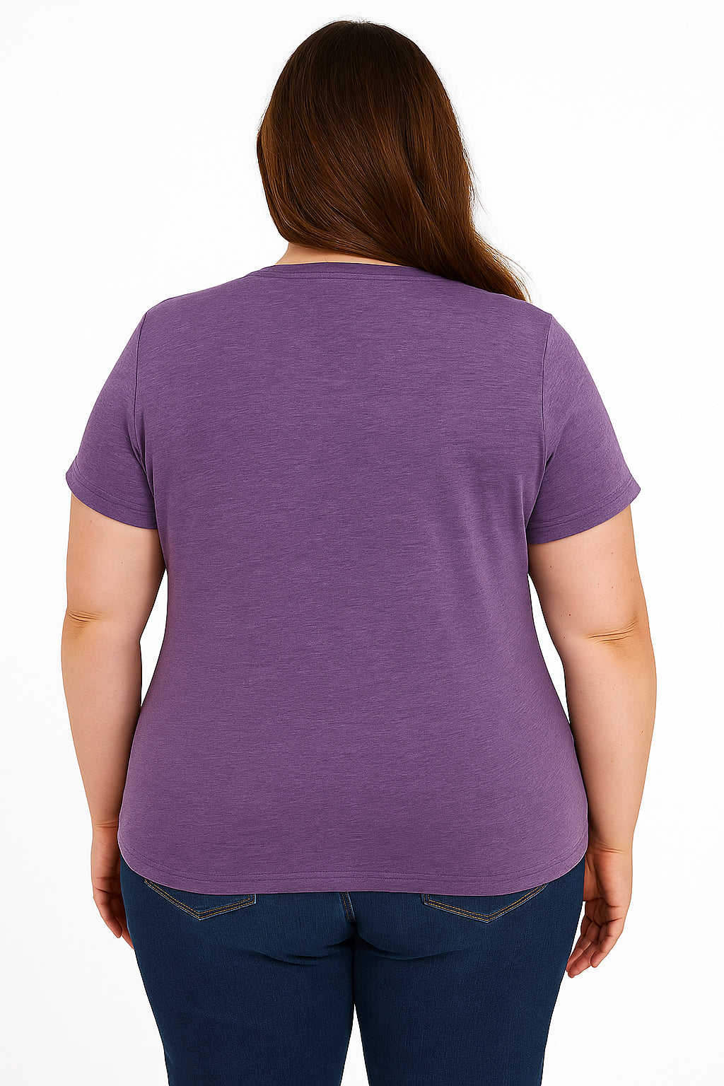 Don't Mess With Old People Print Women Slogan Plus Size T-shirt