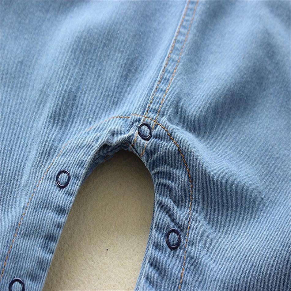 Lovely Baby Denim Suspender Jumpsuit