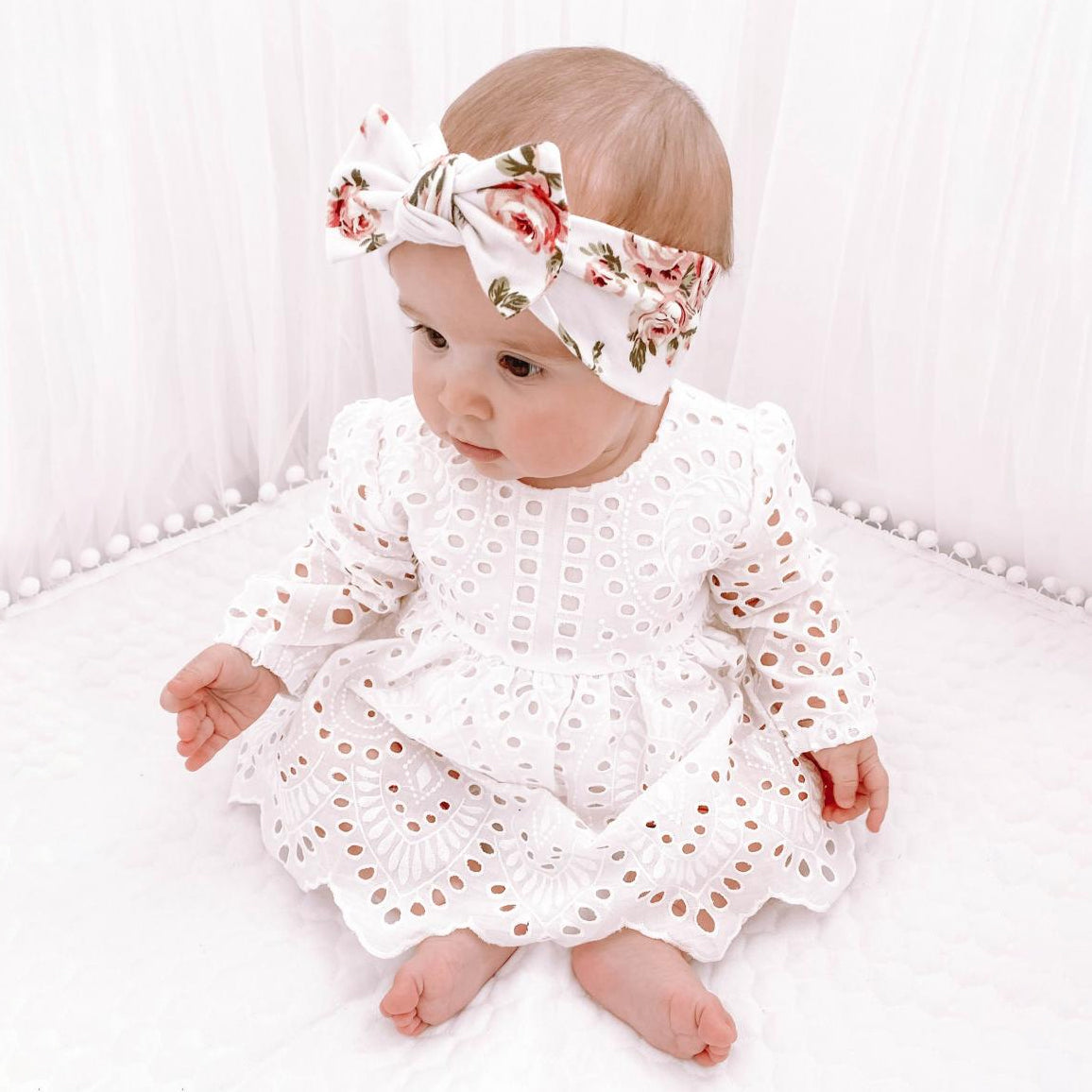 3PCS Lovely Solid Color Baby Set