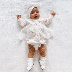 3PCS Lovely Solid Color Baby Set