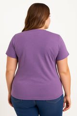 I Am The Oldest Sister Fashion Letter Print Women Slogan Plus Size T-Shirt