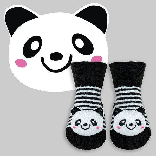 1 Pair Cute Animal Printed Newborn Infant Baby Soft Socks