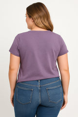 I Have 3 Sides Print Women Slogan Plus Size T-Shirt