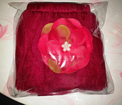 Newborn Photography Princess Tutu Skirt Headband-Burgundy
