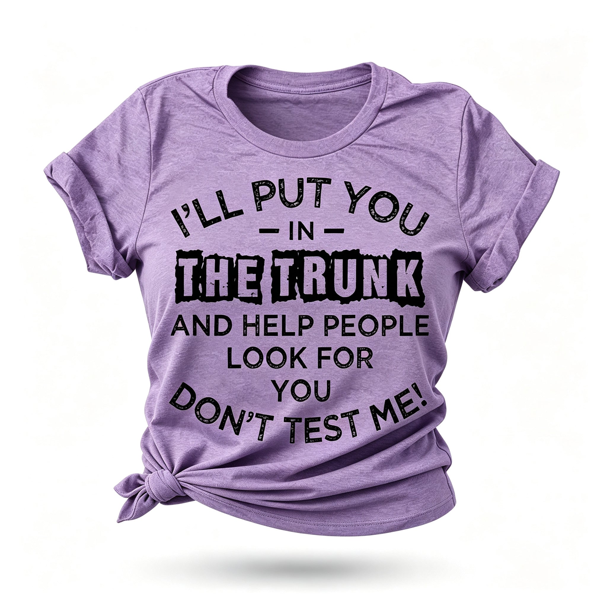 Je vais vous mettre à la mode T-shirt avec slogan imprimé lettre pour femme 