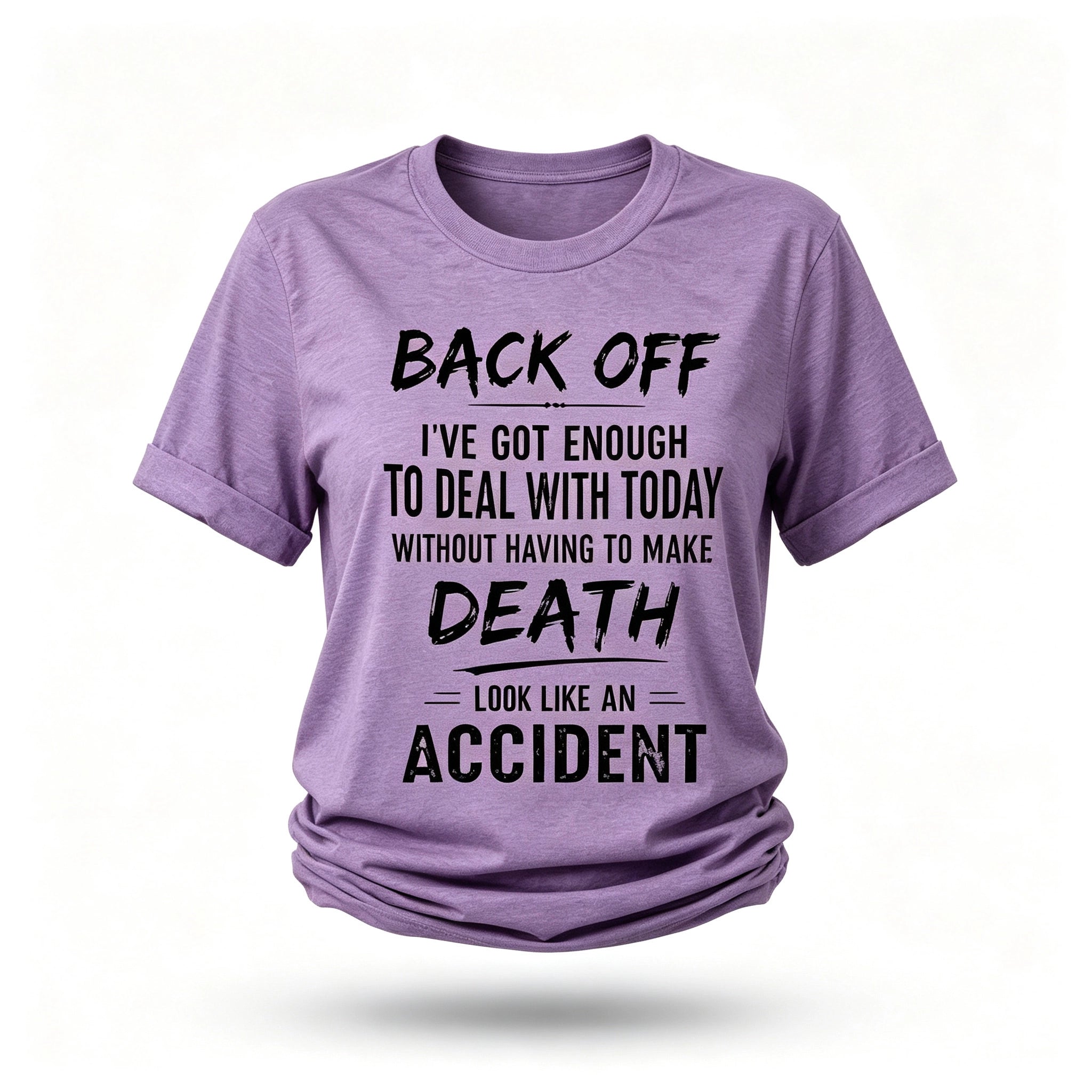 Camiseta com slogan feminino com estampa de letras da moda