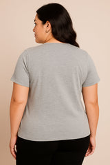 Women Casual Summer Plus Size T-Shirts "Don't Rush Me..."