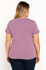 Built In The Sixties Print Women Slogan Plus Size T-shirt