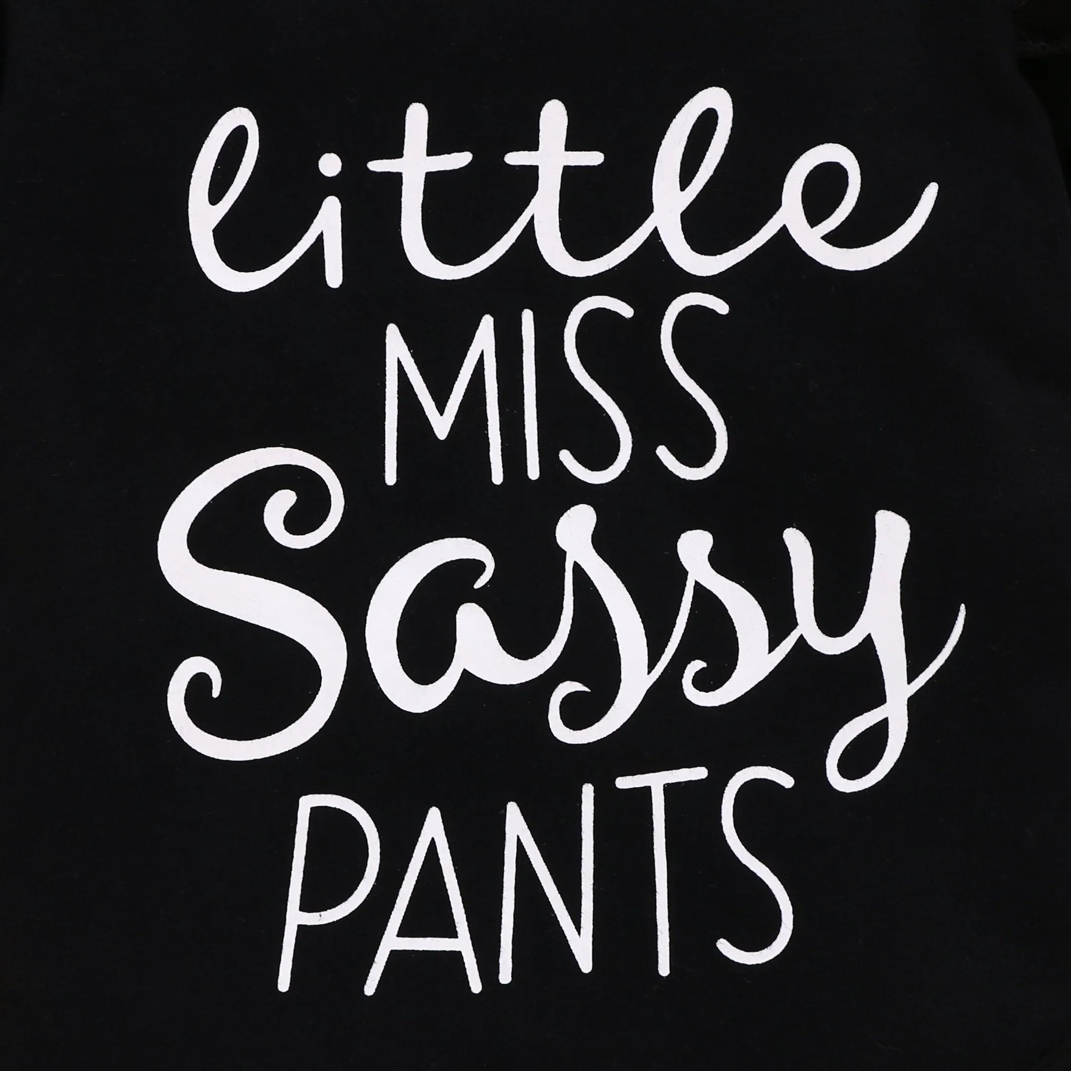 Little Miss Sassy Pants Printed Sunflower Short Baby Set