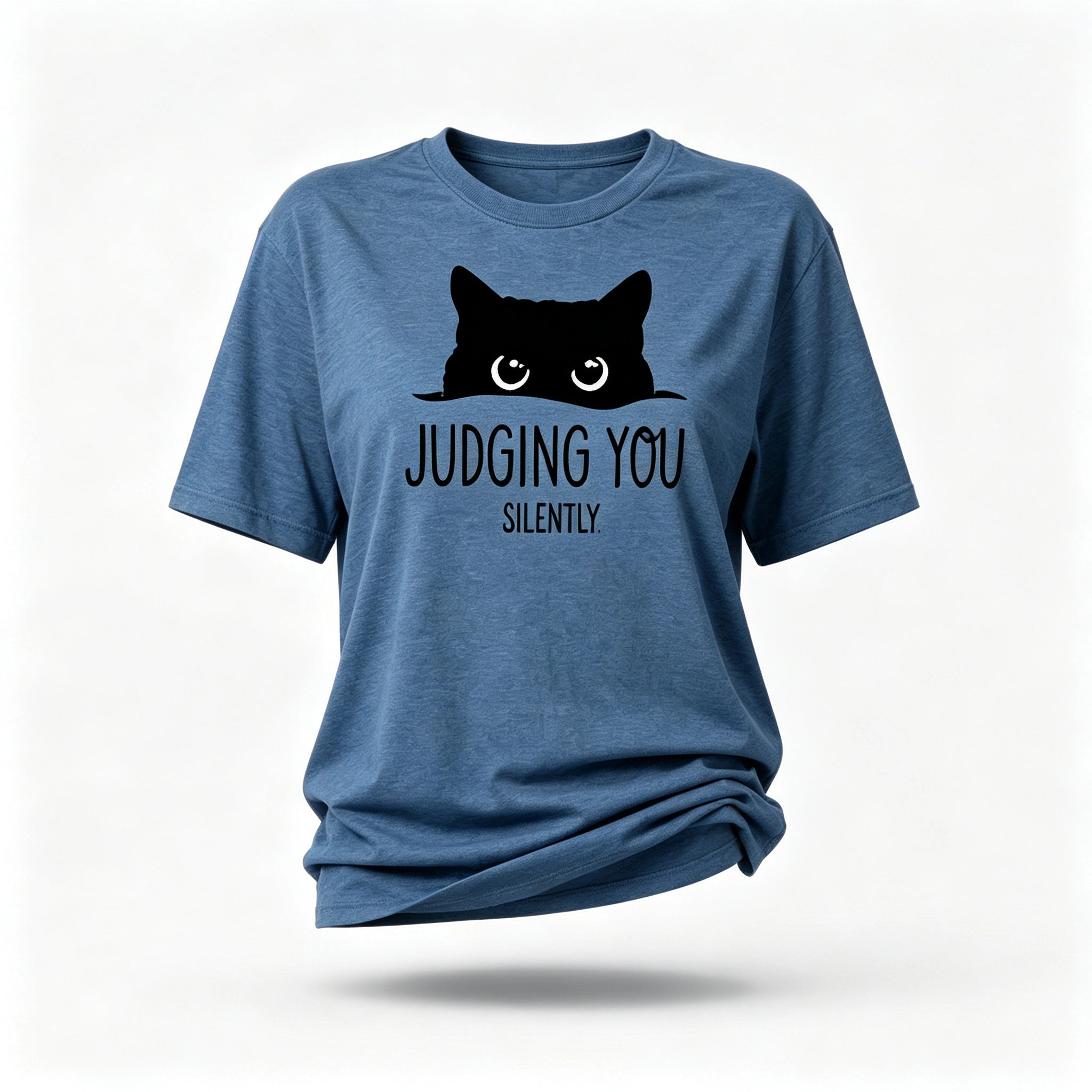 Judging You Print Women Slogan T-Shirt