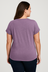 I Am The Youngest Sister Fashion Letter Print Women Slogan Plus SizeT-Shirt