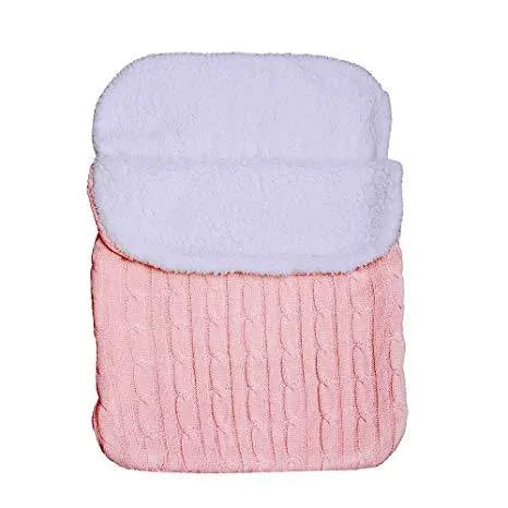Baby Girls Boys Wrap Swaddle Blankets  Knit Sleeping Bag