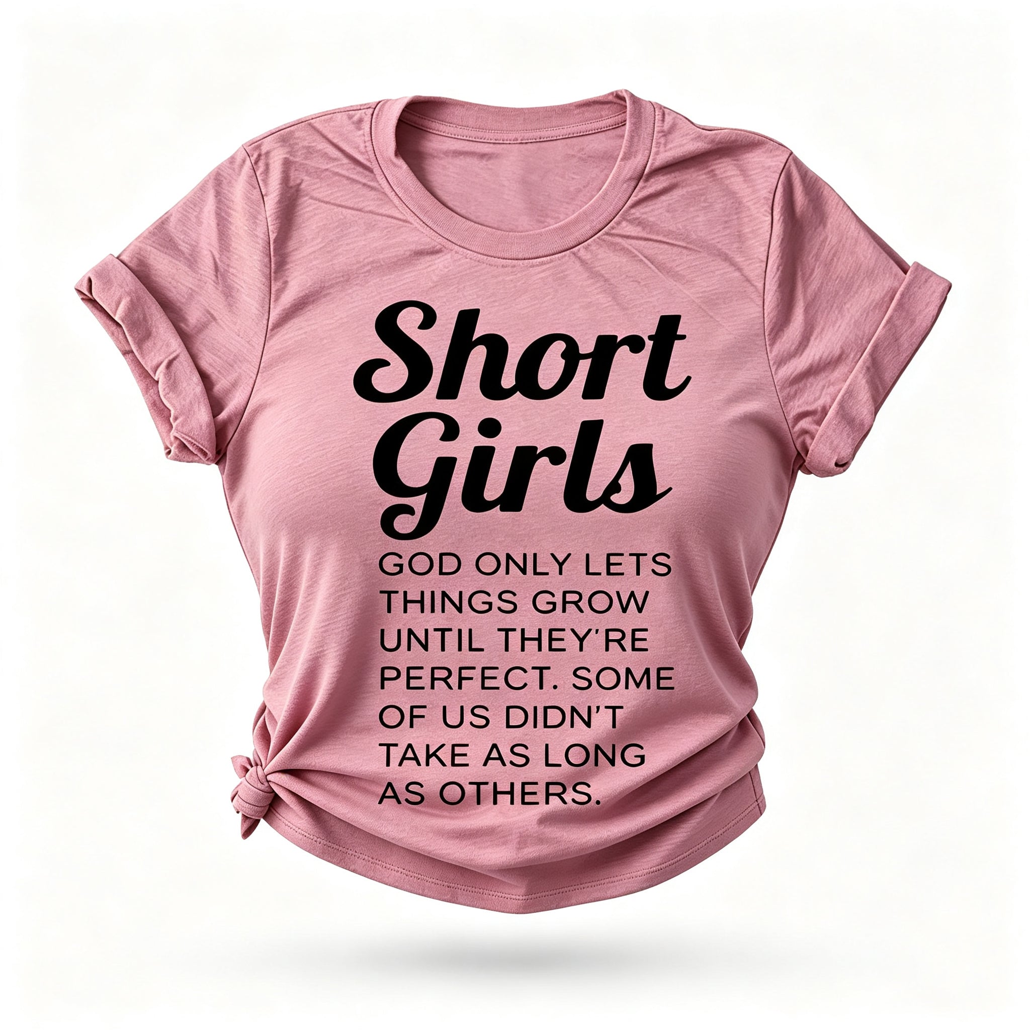 Shorts feminino estampado camiseta com slogan feminino 