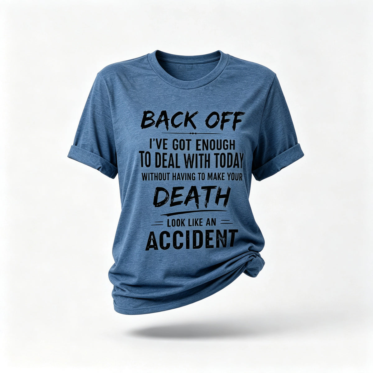 Camiseta com slogan feminino com estampa de letras da moda