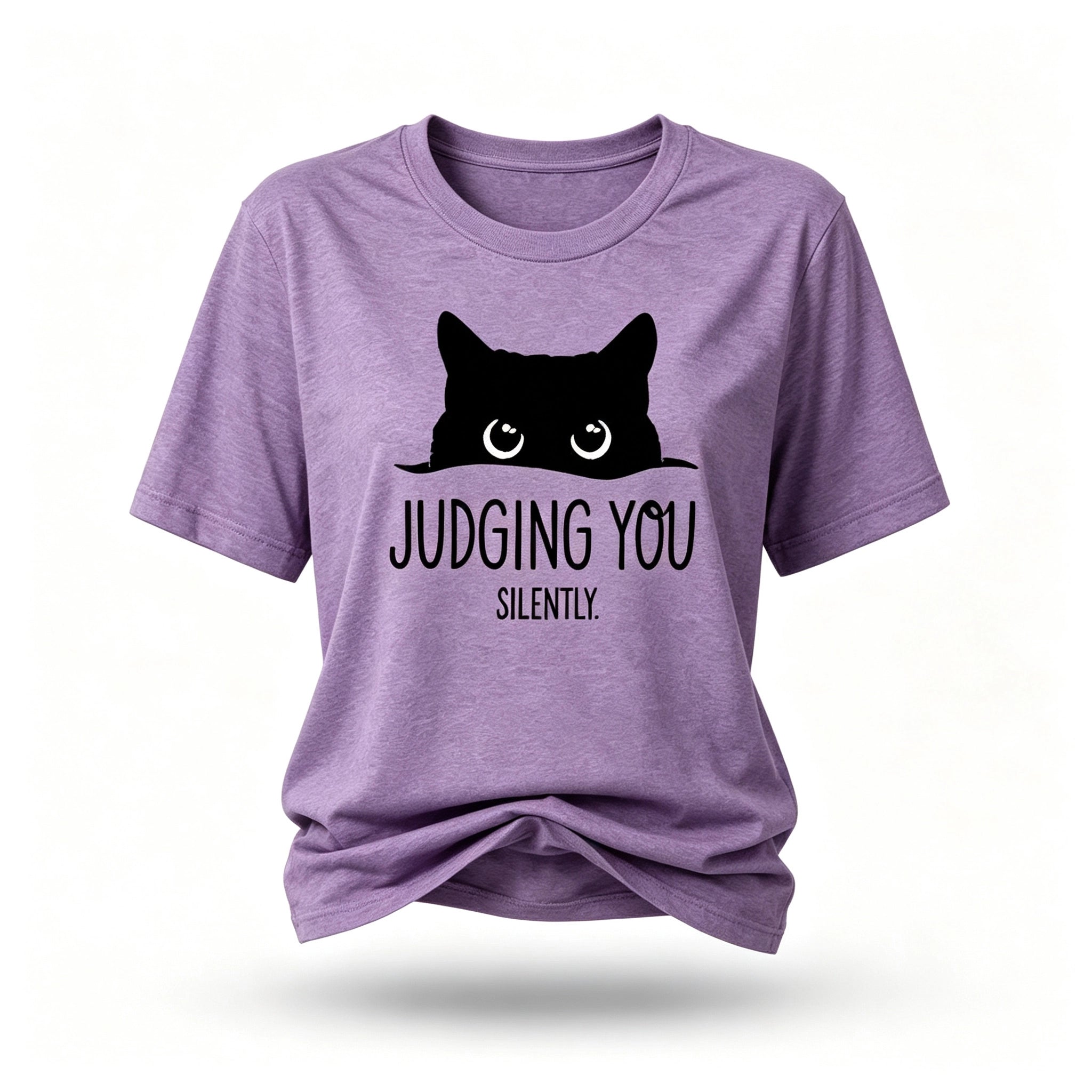 Judging You Print Women Slogan T-Shirt