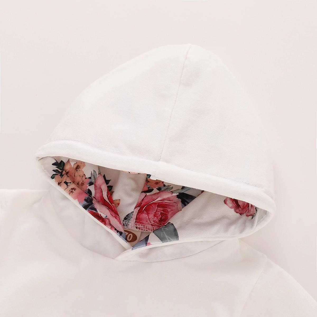 Floral Print Hoodie Set