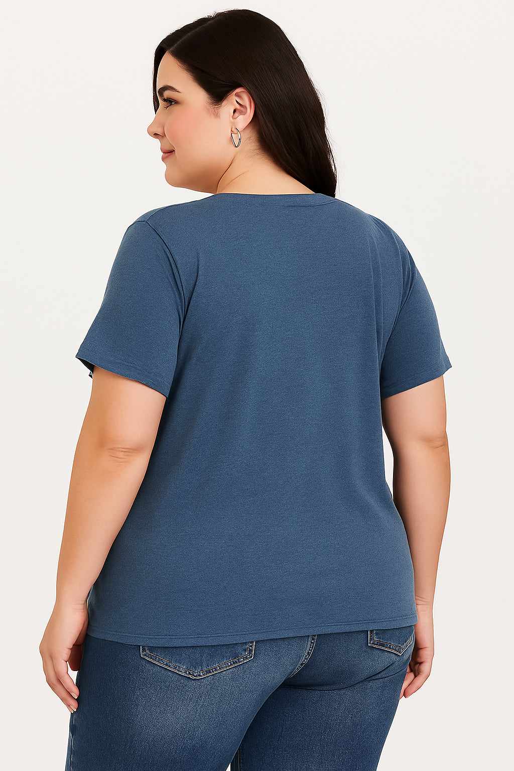 It's Fine I'm Fine Print Women Slogan Plus Size T-shirt