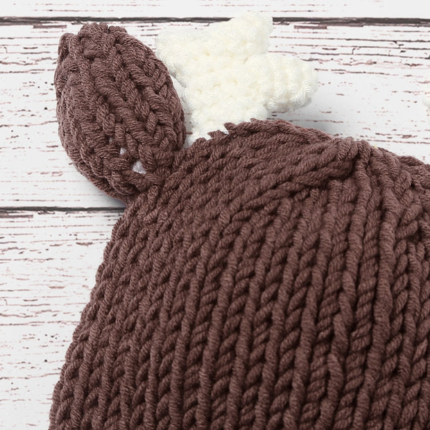 Little Deer Hand Knitted Baby Photography Clothing