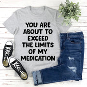 You Are About To Print Women Slogan T-Shirt