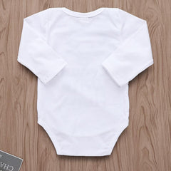 Baby Boys Girls Deer Print Romper & Pants & Hat Set
