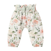 2PCS Lovely Floral Printed Baby Set
