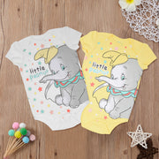 Lovely Little Peanut Elephant Printed Baby Romper