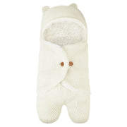 Cute Wrap Swaddle Blanket Knit Newborn Baby Sleeping Bag