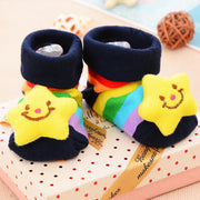 1 Pair Cute Animal Printed Newborn Infant Baby Soft Socks