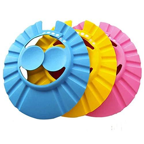 1PC Baby Adjustable Bathing Bath Protect Ears Shampoo Shower Cap