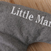 3PCS "New To The Crew" Letter Printed Baby Boy Set