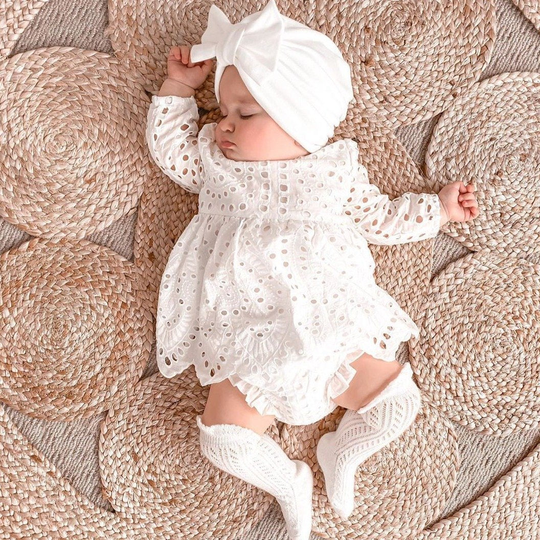 3pcs lindo conjunto de bebê de cor sólida