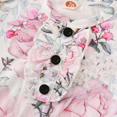 2PCS Lovely Floral Printed NewBorn Baby Sleeping Bag