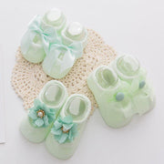 3-pack Pretty 3D Flower Bowknot Socks for Baby Girl